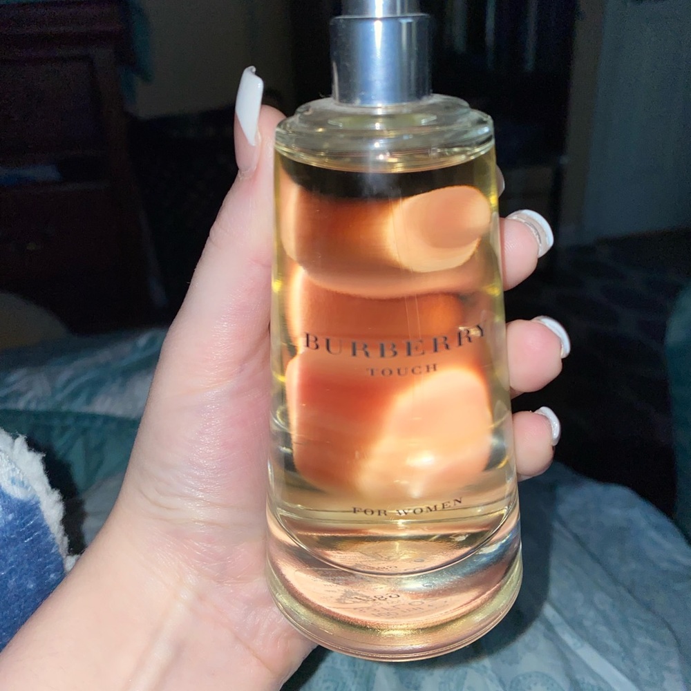 Burberry touch women’s perfume 3.3 ounce almost full